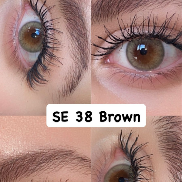 لمسة هازيل فاخرة تنمزج بالعين لتضهر كانها طبيعيهSE38 Brown