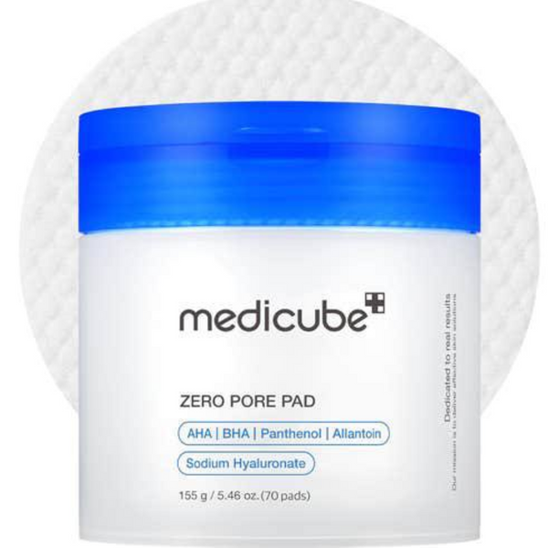 وسادات Zero Pore Pads 2.0 – تونر مقشر مزدوج الملمس للعناية بالبشرة