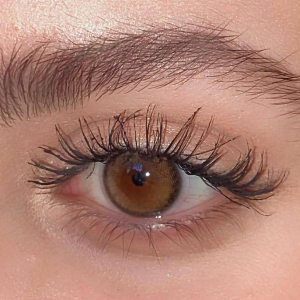 العسلي باطار ناعم وطبيعي E372 BROWN