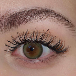 عدسات خضراء ممزوجه بالبني SX0701 Green