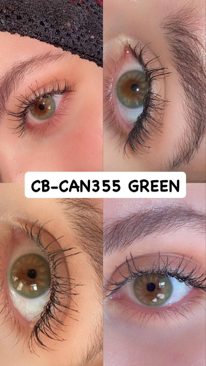 اللون الاكثر جاذبيه اخضر مع عسلي ينمزج بالعين cb_cna355 green