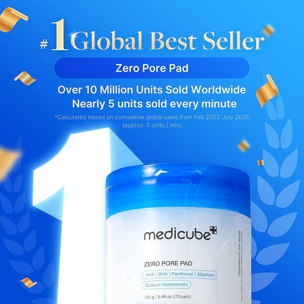 وسادات Zero Pore Pads 2.0 – تونر مقشر مزدوج الملمس للعناية بالبشرة