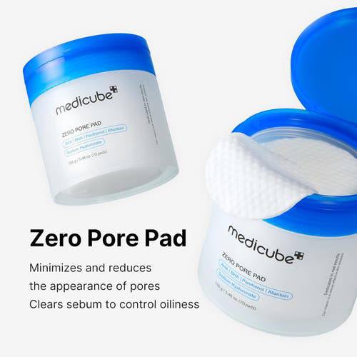 وسادات Zero Pore Pads 2.0 – تونر مقشر مزدوج الملمس للعناية بالبشرة